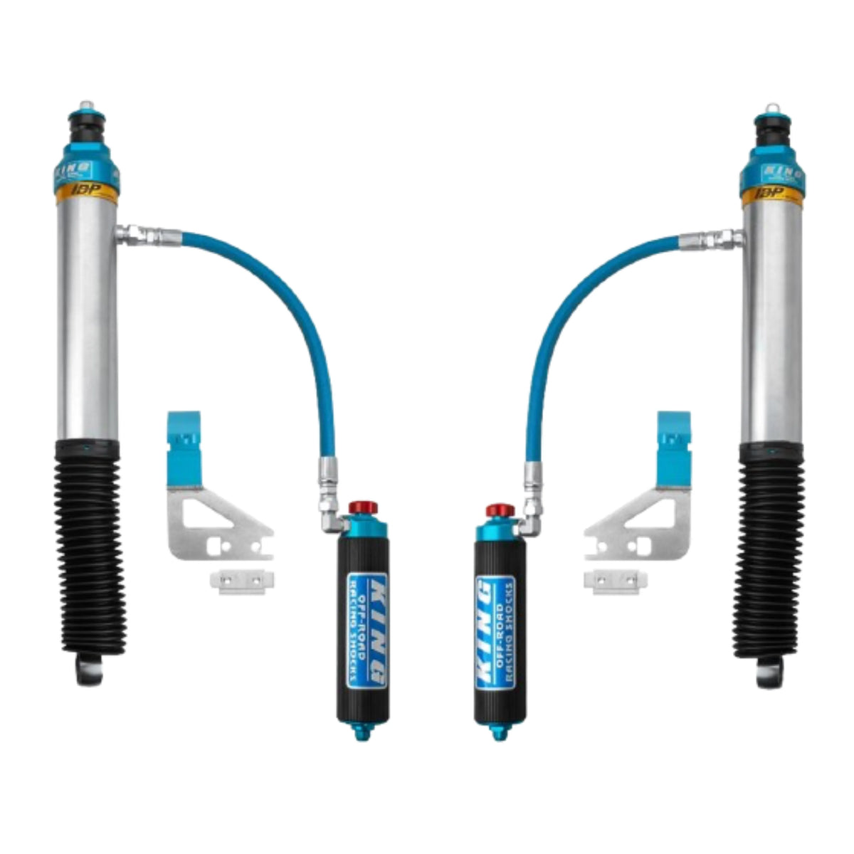 KING External Reservoir 3.0" Rear Shock Absorbers w/Adjusters 2022+ Toyota Tundra | High Road Suspension