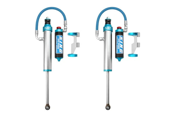 King | Rear Shock Absorbers | Dampening Adjustment Knobs | 2.5" Body | Toyota Tundra (2007-2021) | High Road Suspension