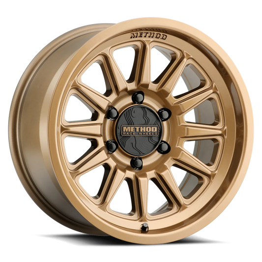 Method Wheels | 323 | Gloss Bronze | 20x10 | 6x5.5 | +12 Offset | 5.44" BS