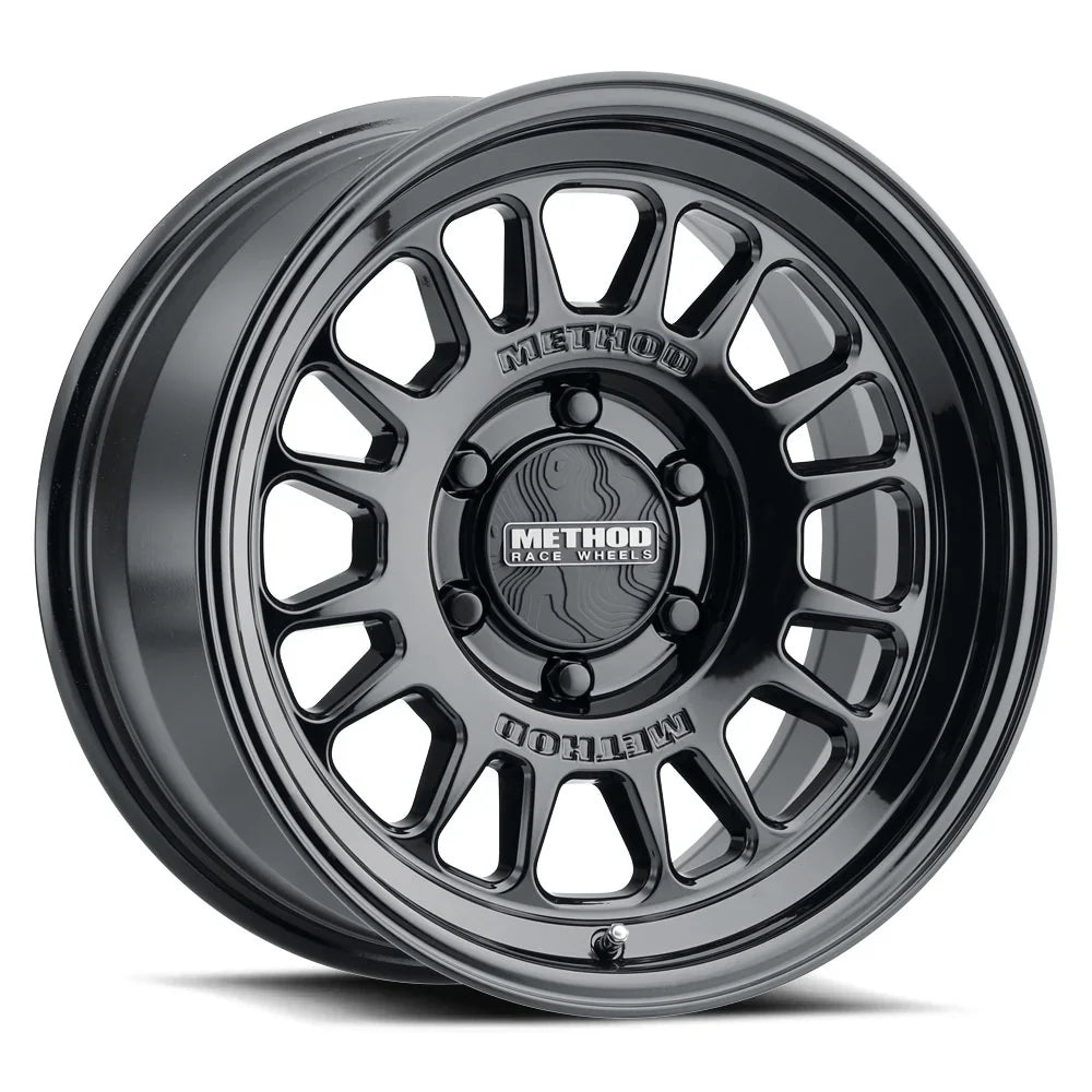 Method Wheels | 318 | Gloss Black | 17x8.5 | 6x5.5 | 0 Offset | 4.72" BS