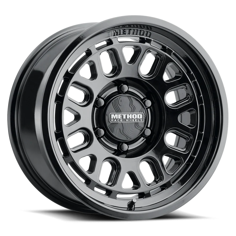 Method Wheels | 321 | Gloss Black | 17x8.5 | 6x5.5 | 0 Offset | 4.72" BS