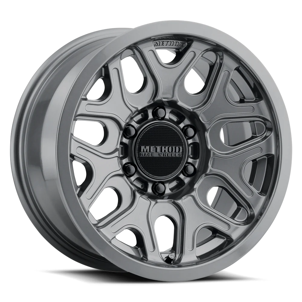 Method Wheels | 322 | Gloss Titanium | 20x9 | 6x5.5 | +12 Offset | 5.44" BS