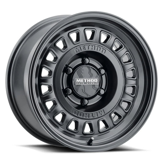 Method Wheels | 320 | Matte Black | 18x9 | 6x5.5 | +18 Offset | 5.68" BS