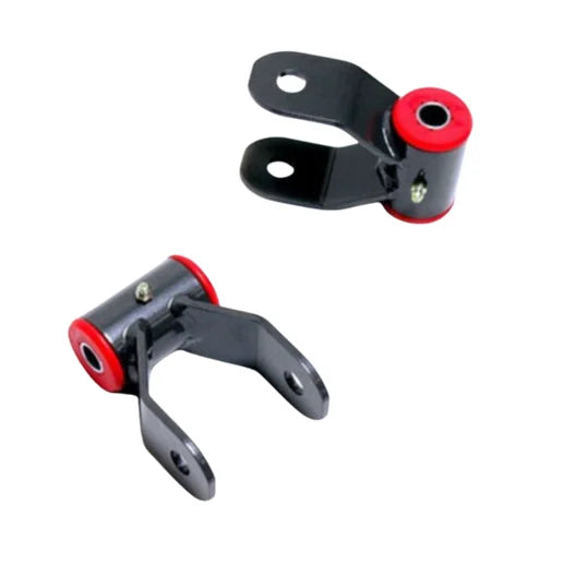 MAXTRAC | 1" Rear Lift Shackles | Nissan Titan (2004-2024) | #715310 | High Road Suspension