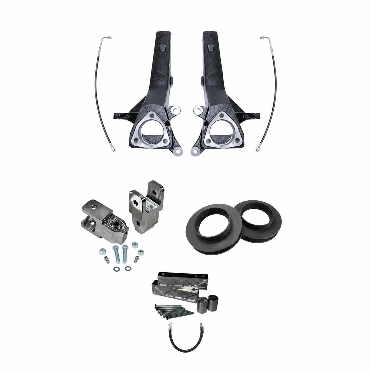 4” Lift Kit | 2WD | 2004-2015 Nissan Armada and 2004-2010 Infiniti QX56 (Keep Rear Air Ride)