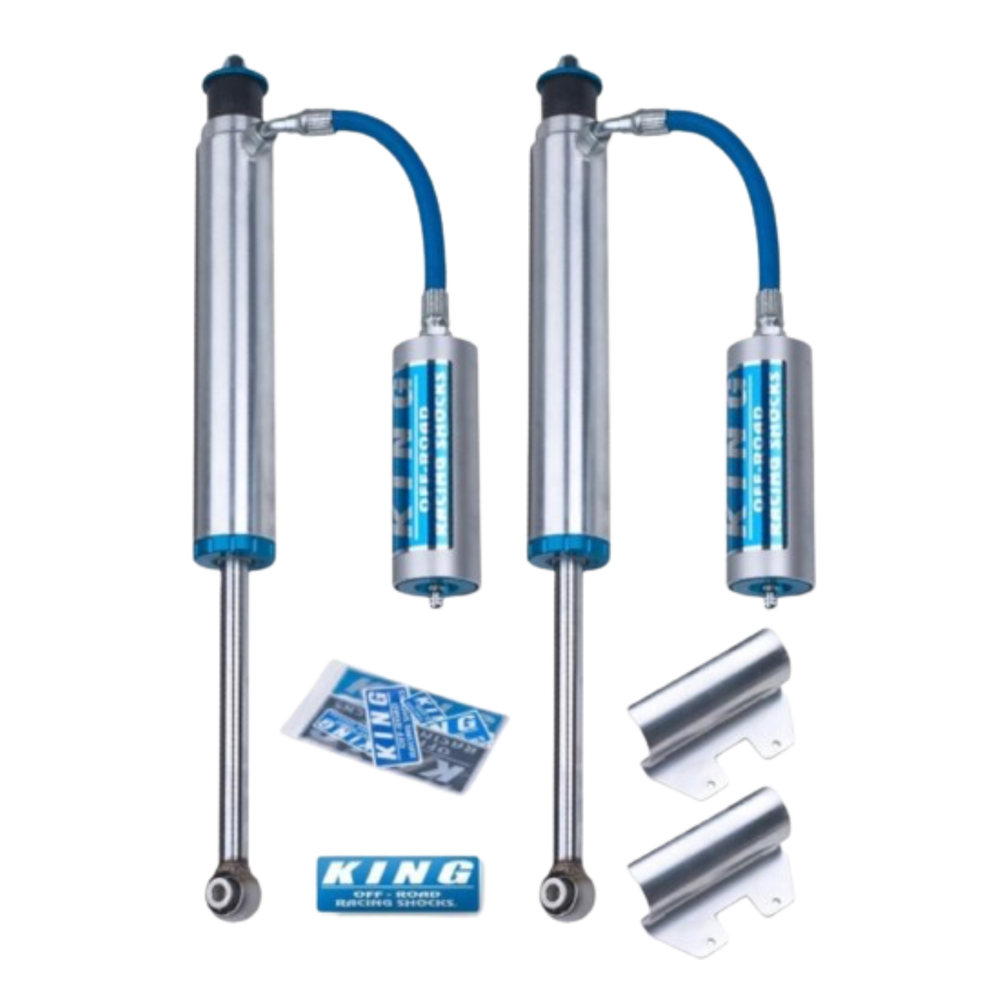 KING External Reservoir Rear Shocks, 2005-2023 Toyota Tacoma