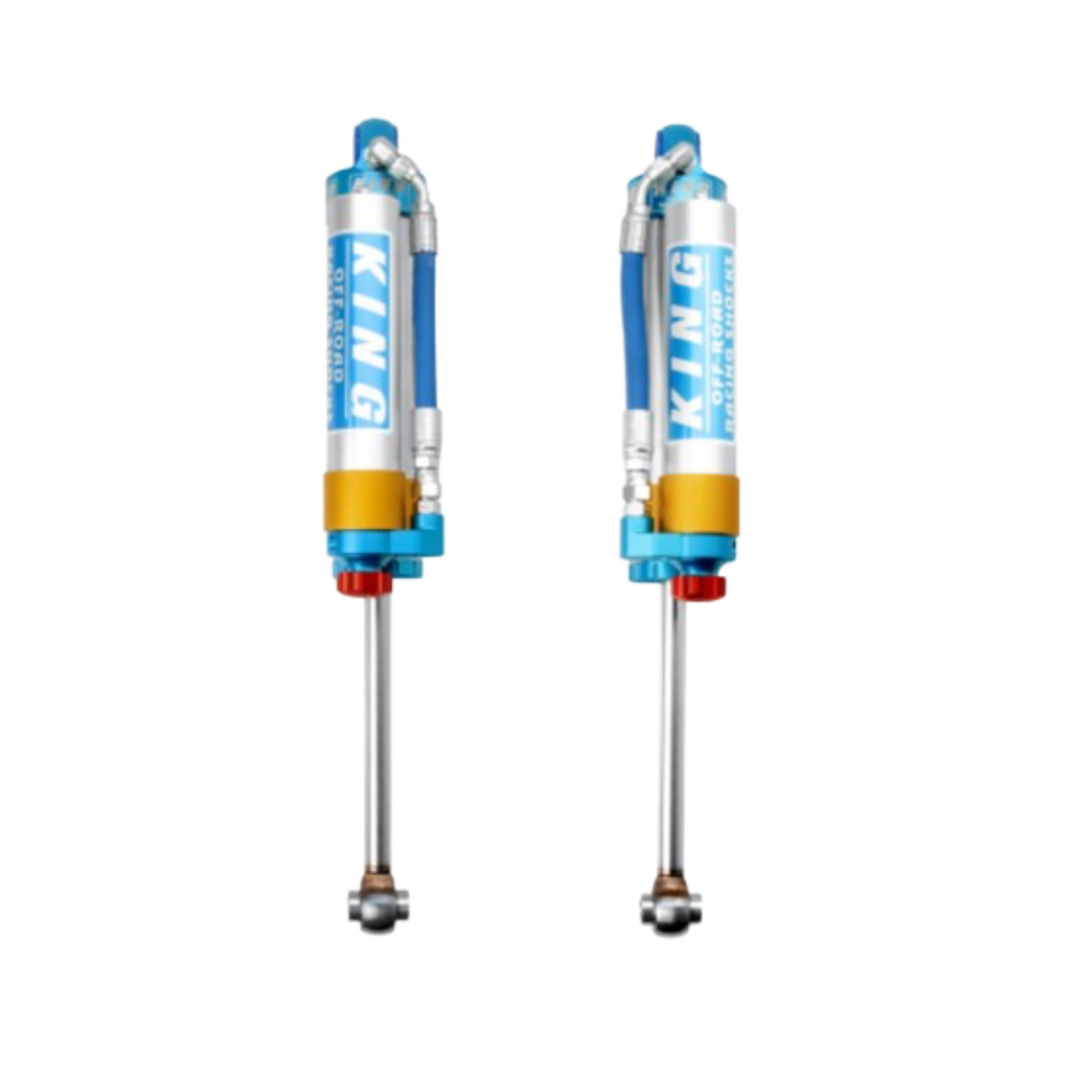 KING Piggy Back Rear Shocks w/Adjusters 2005-2024 Nissan Frontier or Xterra