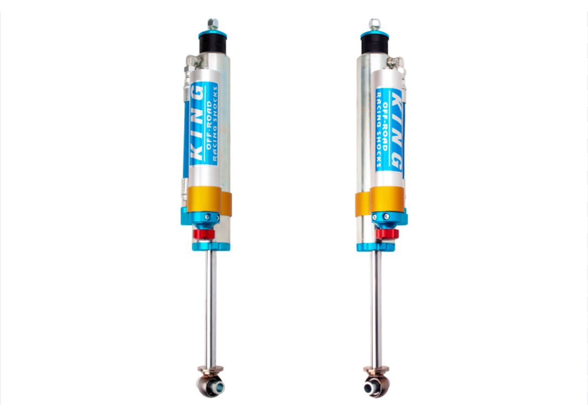KING Piggyback Rear Shocks w/Adjusters 2017-2024 Nissan Armada | 2011-2014 Infiniti QX56 | 2014-2024 Infiniti QX80