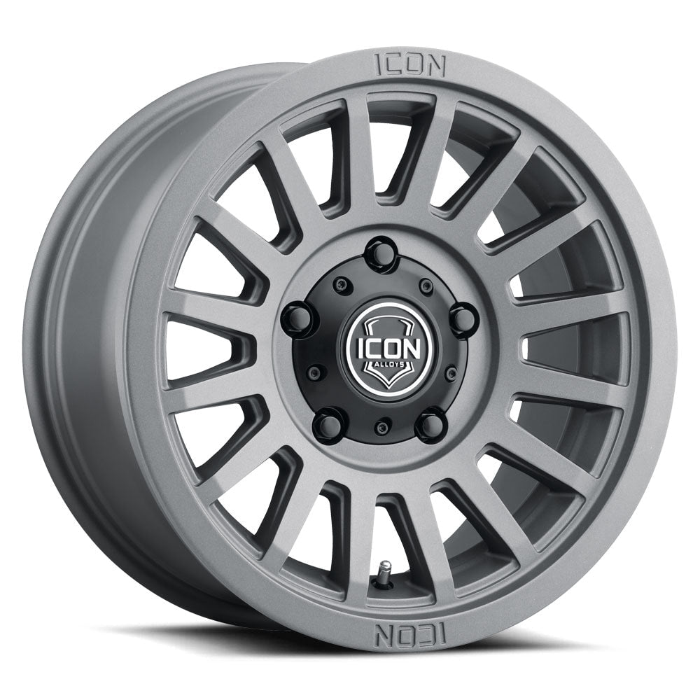 ICON ALLOYS | RECON SLX | CHARCOAL | 17 x 8.5 | 6 x 5.5 | 0 Offset | 4.75" BS