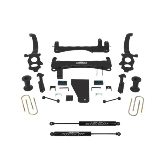 Fabtech 6" Suspension Lift Kit, Equipped With Upgraded Rear Stealth Shock Absorbers | K6012M