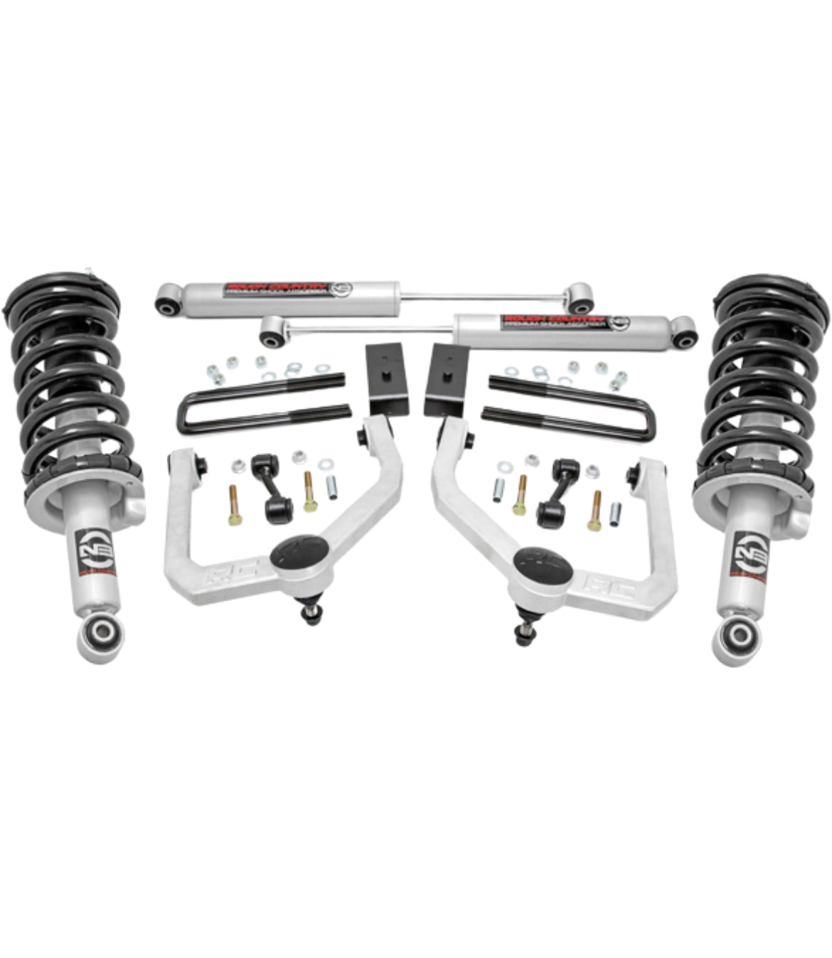 Rough Country | 3"/1" | Loaded Strut Lift Kit | (2004-2015) Nissan Titan | 83432