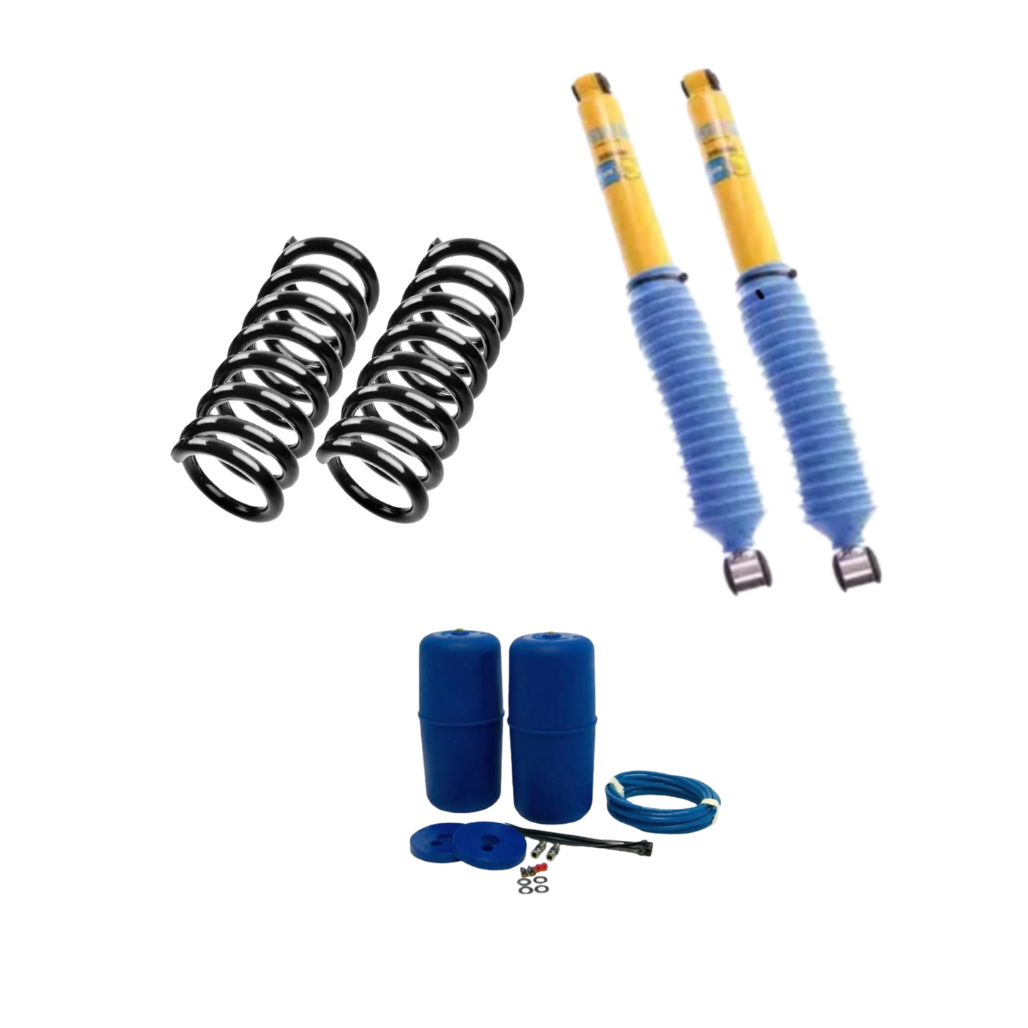 Bilstein Rear Air Shock Delete Kit | W/Aftermarket Air Ride | 2004-2015 Armada or 2004-2010 Infiniti QX56