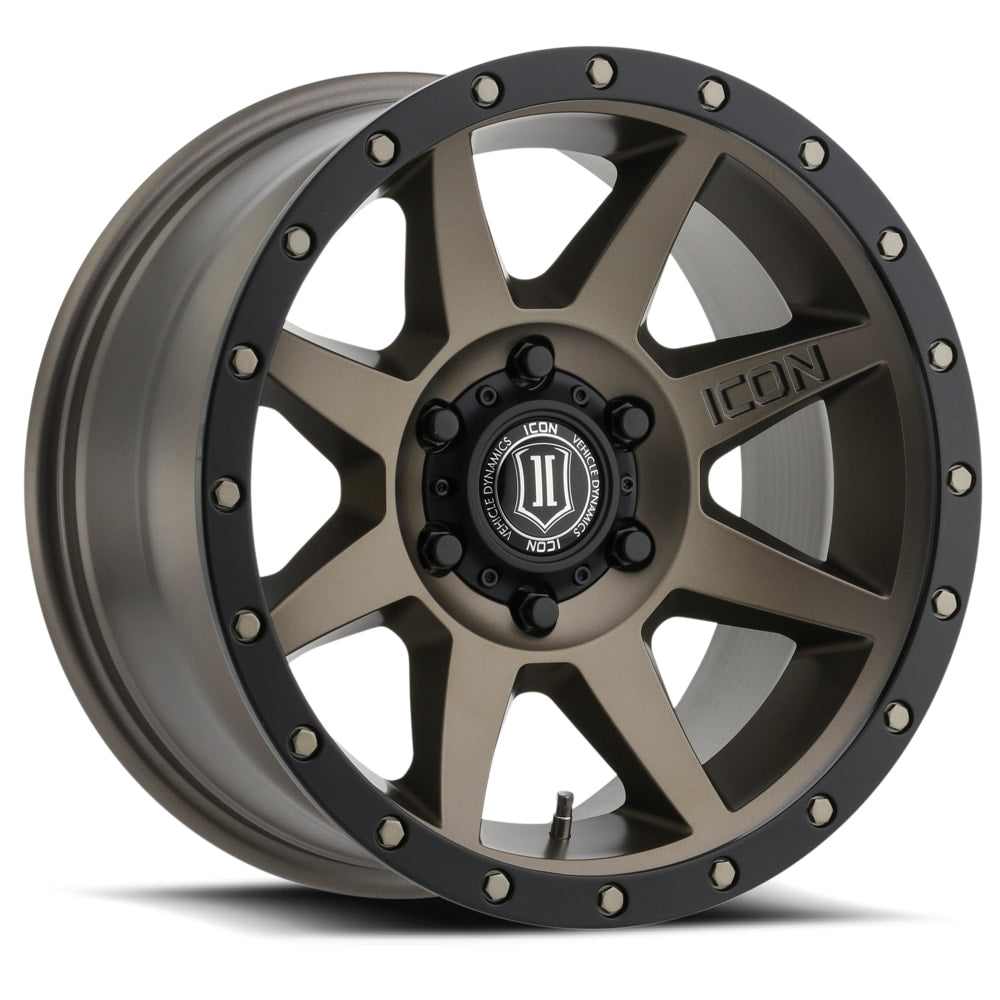 ICON ALLOYS | REBOUND | BRONZE | 18x9 | 6x5.5 | 0 Offset | 5" BS