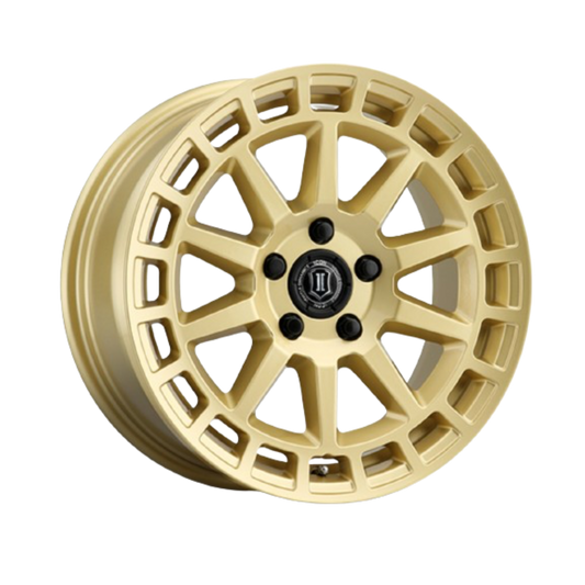 ICON ALLOYS | JOURNEY | GLOSS GOLD | 17x8 | 5x4.5 | 38 ET | 6" BS