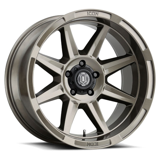 ICON ALLOYS | BANDIT | GLOSSY BRONZE | 20x10 | 6x5.5 | -24 Offset | 4.5" BS