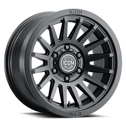 ICON ALLOYS | RECON SLX | SATIN BLACK | 18 X 9 | 6 X 5.5 | 0MM OFFSET | 5" BS | 3618908350SB