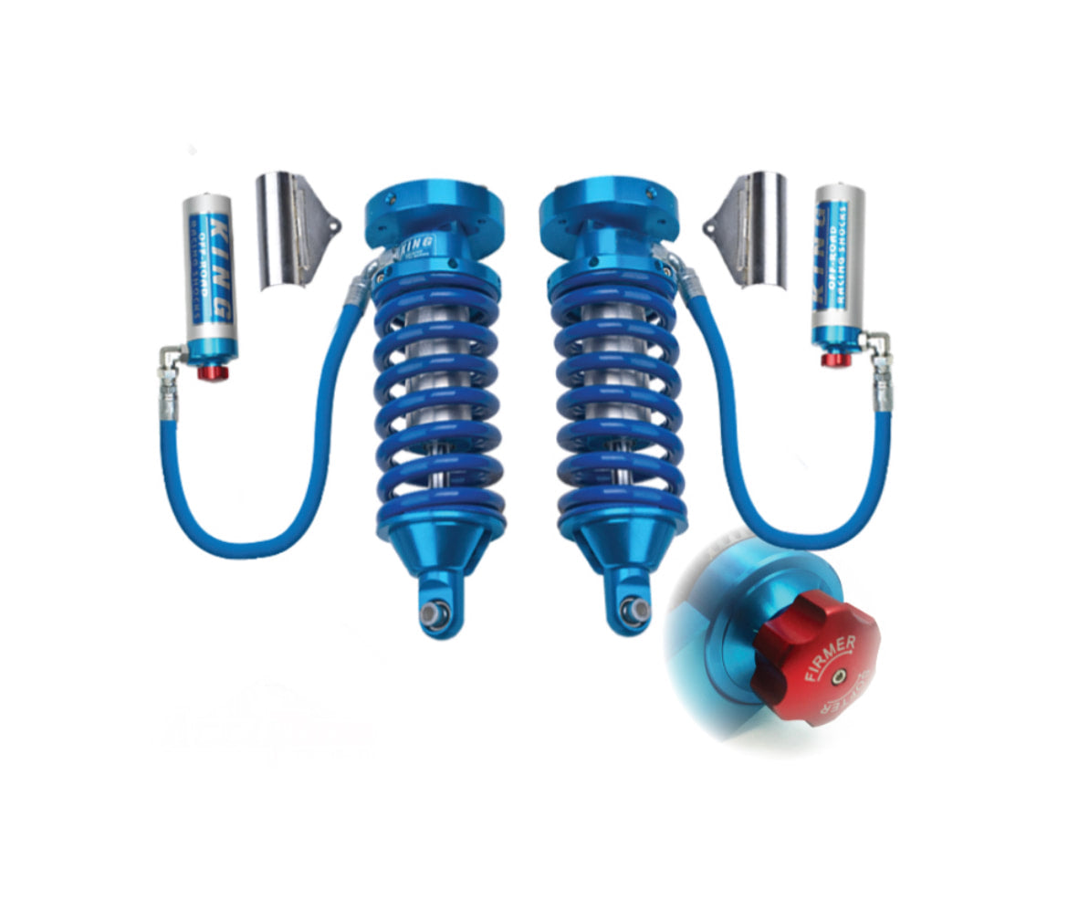 KING External Reservoir Coilovers w/Adjusters 2004-2024 Nissan Titan or Armada or Infiniti QX