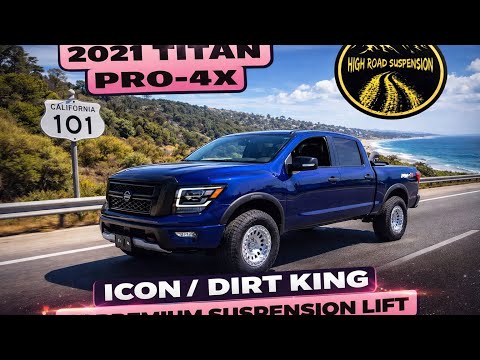 Icon | 3" Lift Kit | Nissan Titan (2016-2024) | Premium Stage 1