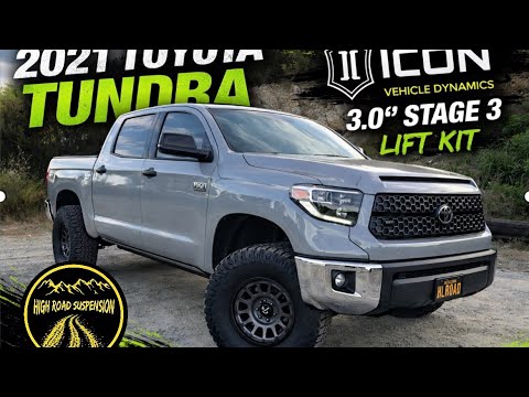 "Shop Build" Icon/Dirt King Mid Travel Kit for Toyota Tundra (2007-2021)