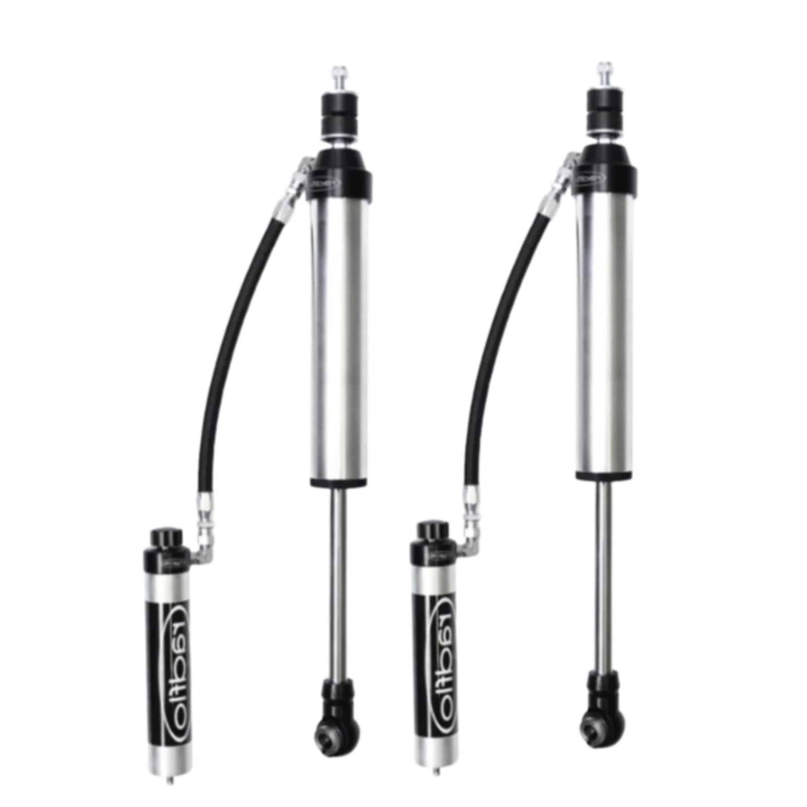 Radflo | 2.5" Body | External Reservoir | Rear Shock Absorbers Equipped With Hi Lo Adjusters | High Road Suspension