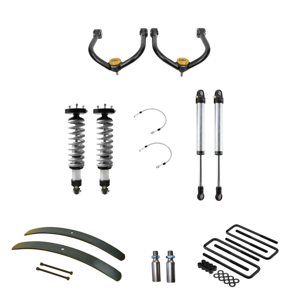 Radflo | Dirt King | Stage 1 Titan Swap Kit w/AAL | 2005-2021 Nissan Frontier | High Road Suspension