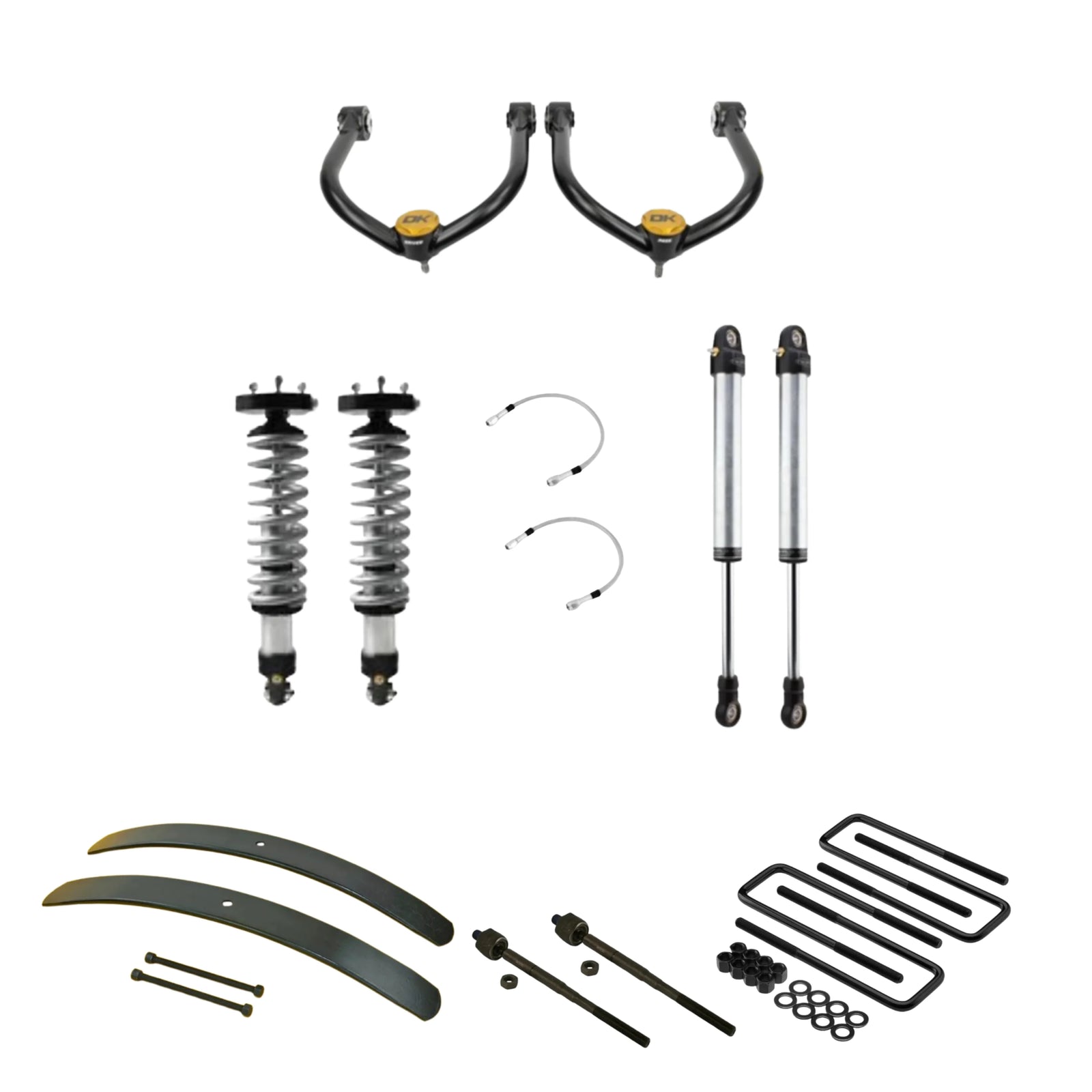 Radflo | Dirt King | Stage 1 Titan Swap Kit w/AAL | 2022+ Nissan Frontier | High Road Suspension