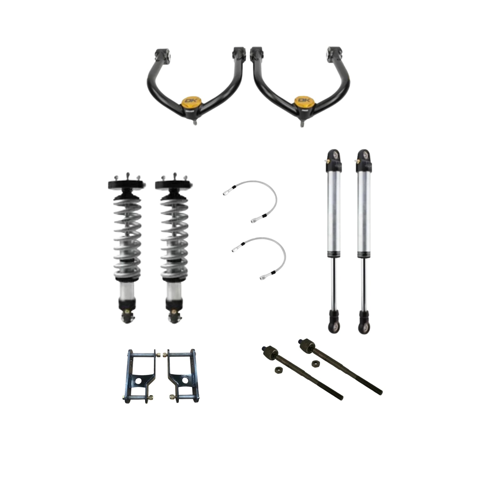 Radflo | Dirt King | Stage 1 Titan Swap Kit w/Shackles | 2022+ Nissan Frontier | High Road Suspension