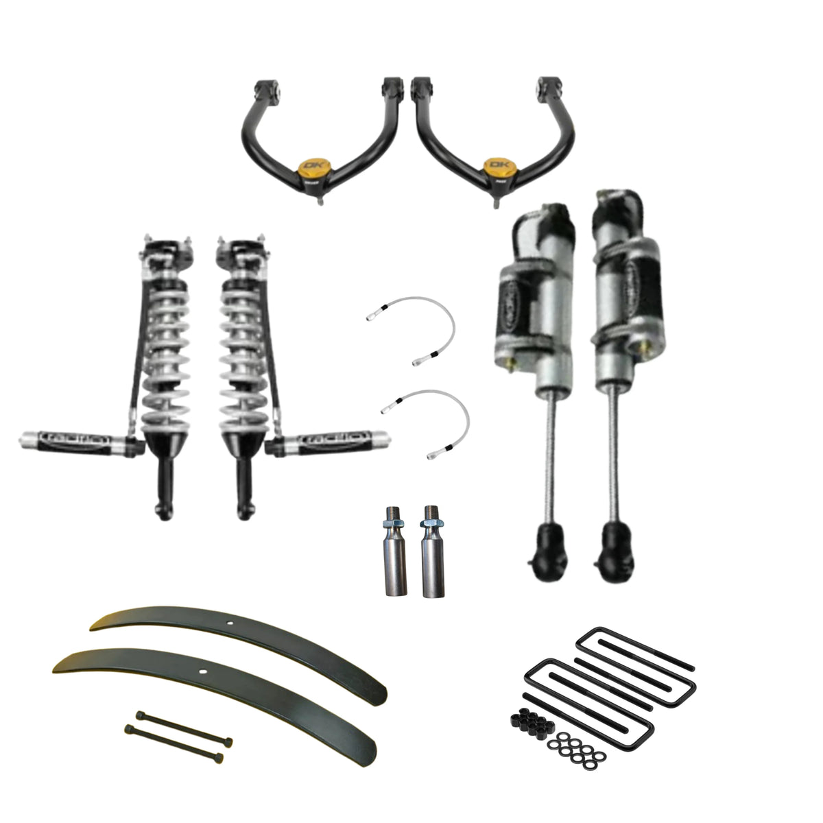 Radflo | Dirt King | Stage 3 Titan Swap Kit w/AAL | 2005-2021 Nissan Frontier | High Road Suspension