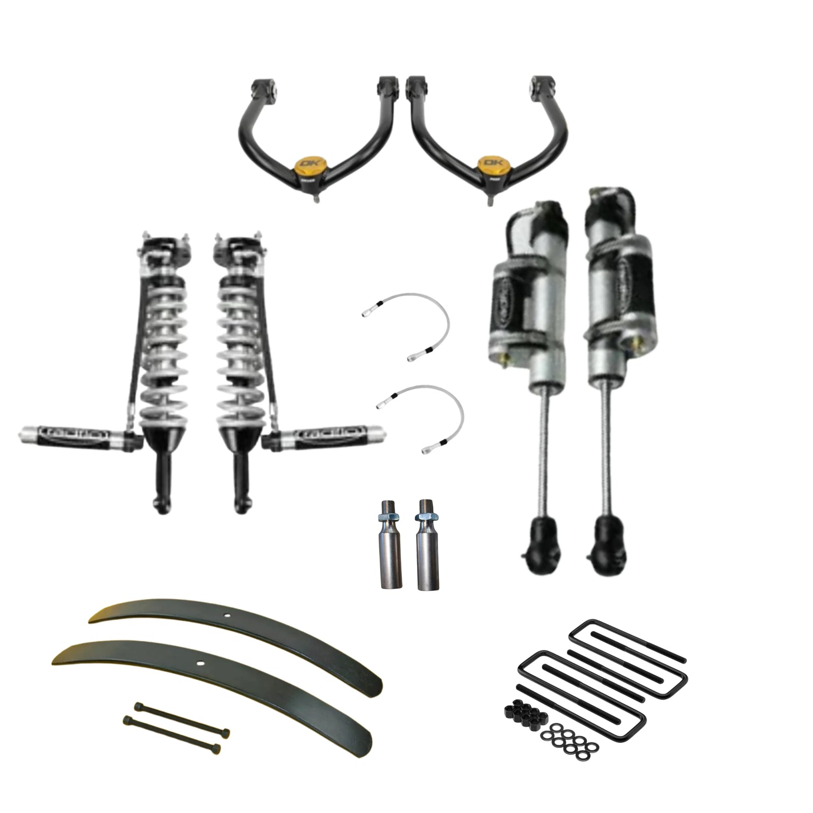 Radflo | Dirt King | Stage 3 Titan Swap Kit w/AAL | 2005-2021 Nissan Frontier | High Road Suspension