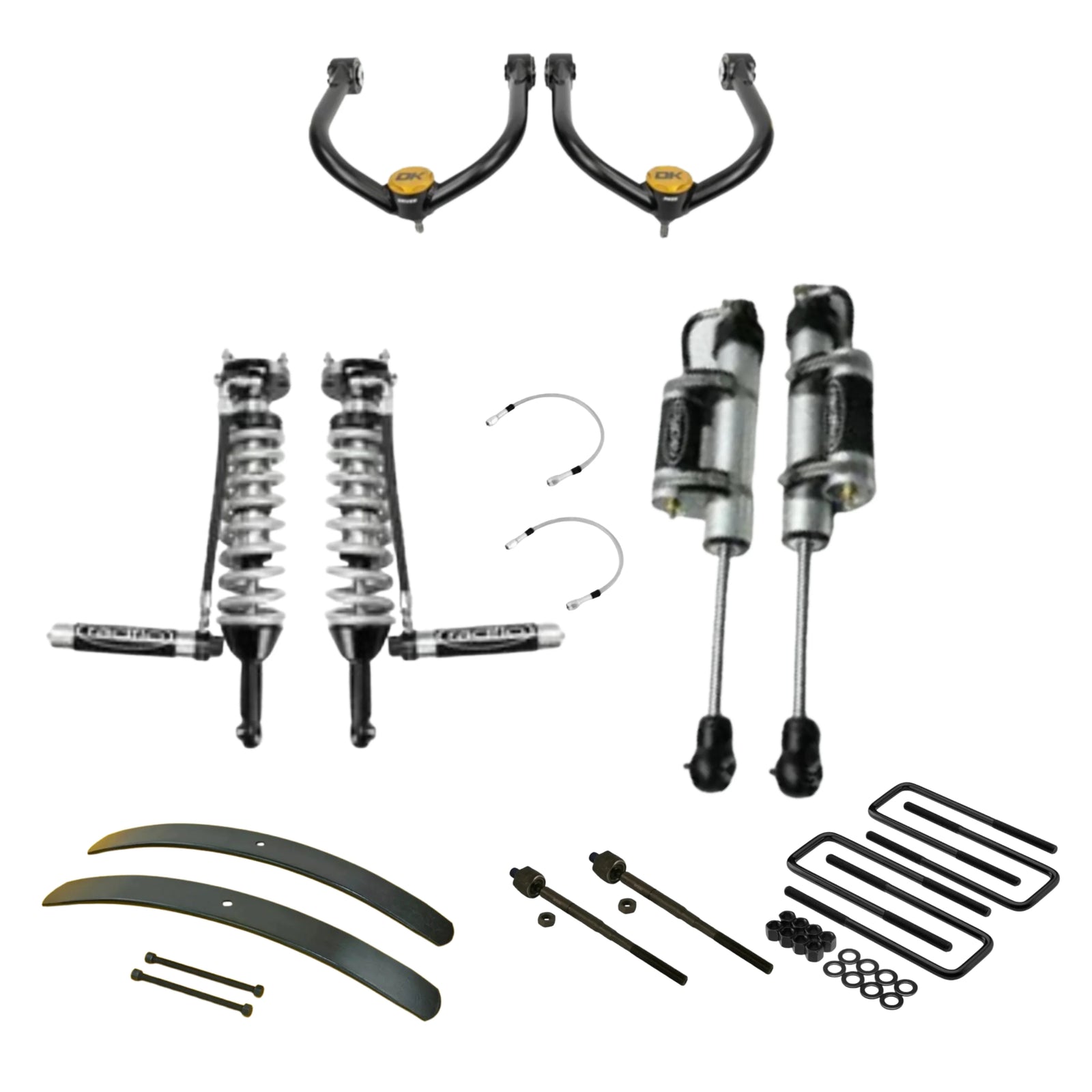 Radflo | Dirt King | Stage 3 Titan Swap Kit w/AAL | 2022+ Nissan Frontier | High Road Suspension