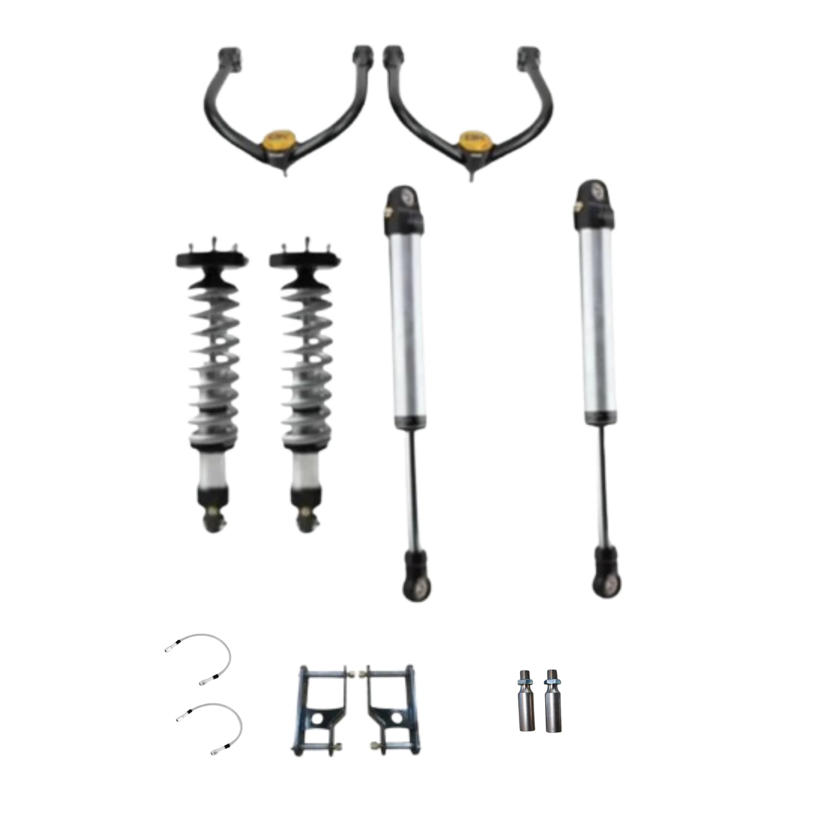 Radflo | Dirt King | Stage 1 Titan Swap Kit w/Shackles | 2005-2021 Nissan Frontier | High Road Suspension