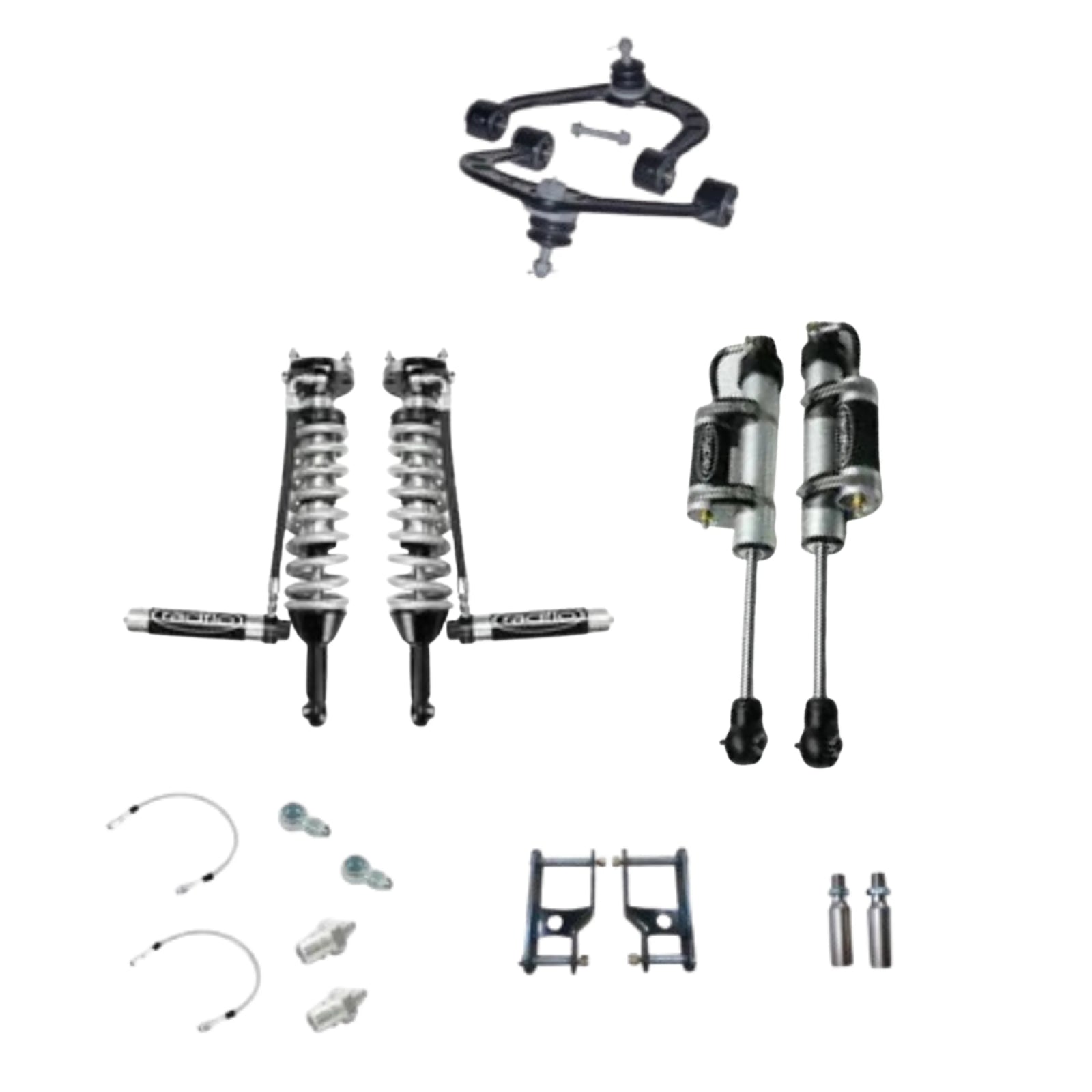 Radflo | SPC | Stage 3 Titan Swap Kit w/Shackles | 2005-2021 Nissan Frontier | High Road Suspension