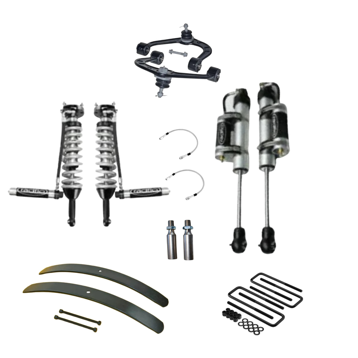 Radflo | SPC | Stage 3 Titan Swap Kit w/AAL | 2005-2021 Nissan Frontier | High Road Suspension