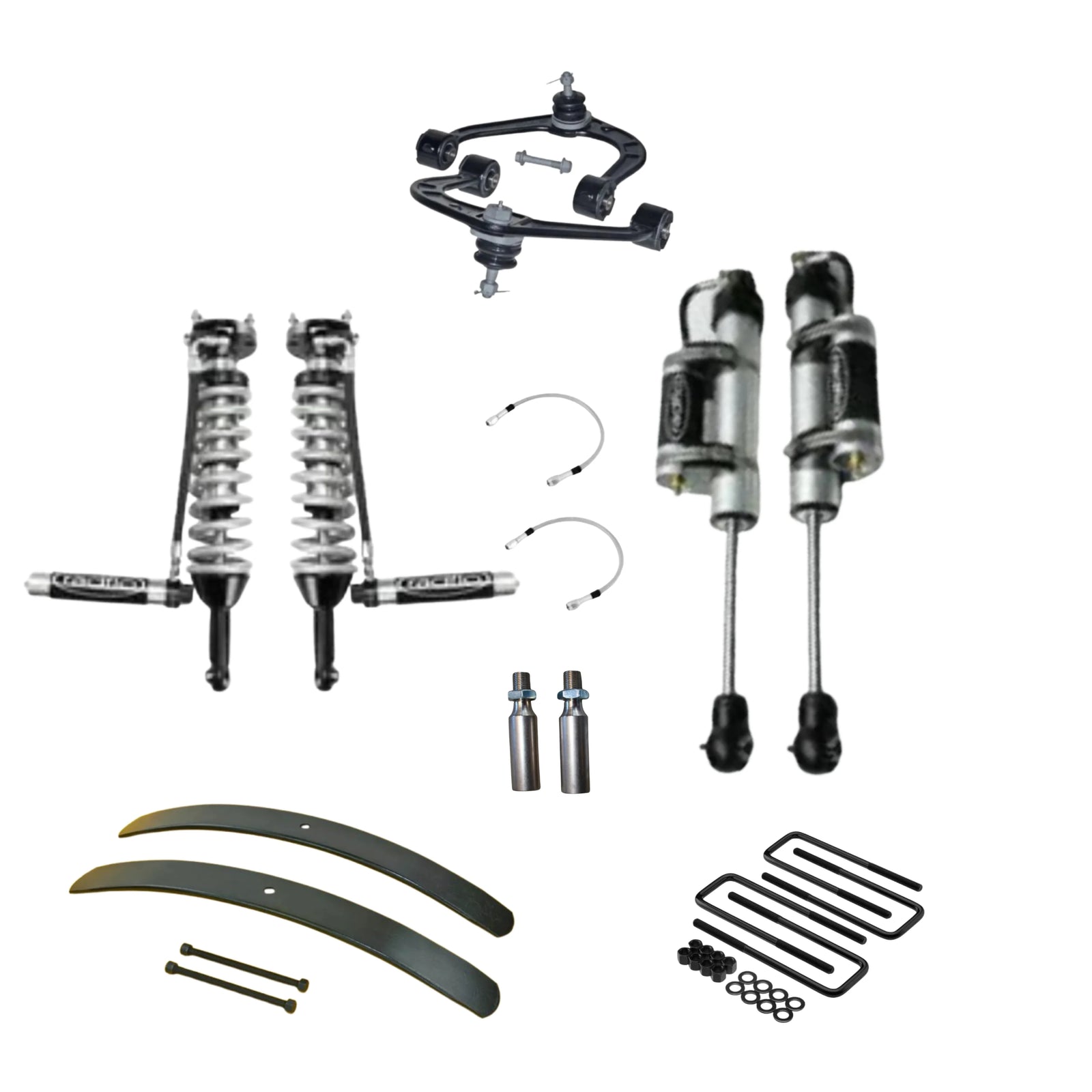 Radflo | SPC | Stage 3 Titan Swap Kit w/AAL | 2005-2021 Nissan Frontier | High Road Suspension