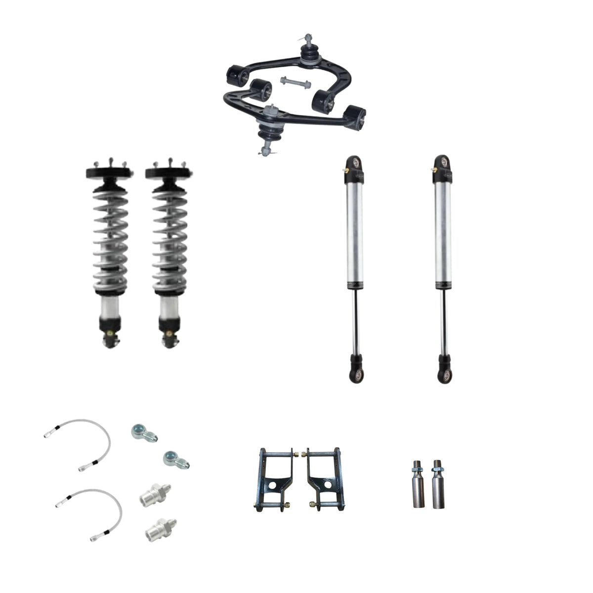 Radflo | SPC | Stage 1 Titan Swap Kit w/Shackles | 2005-2021 Nissan Frontier | High Road Suspension