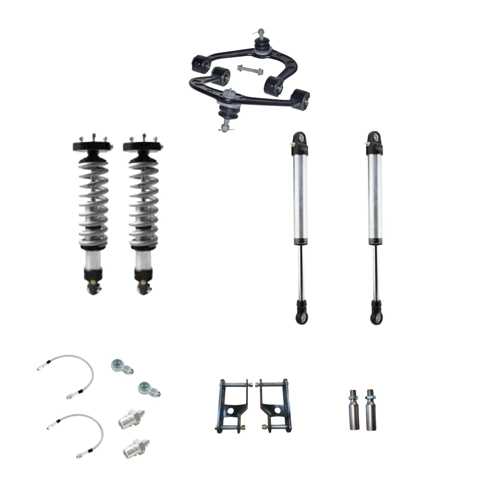 Radflo | SPC | Stage 1 Titan Swap Kit w/Shackles | 2005-2021 Nissan Frontier | High Road Suspension
