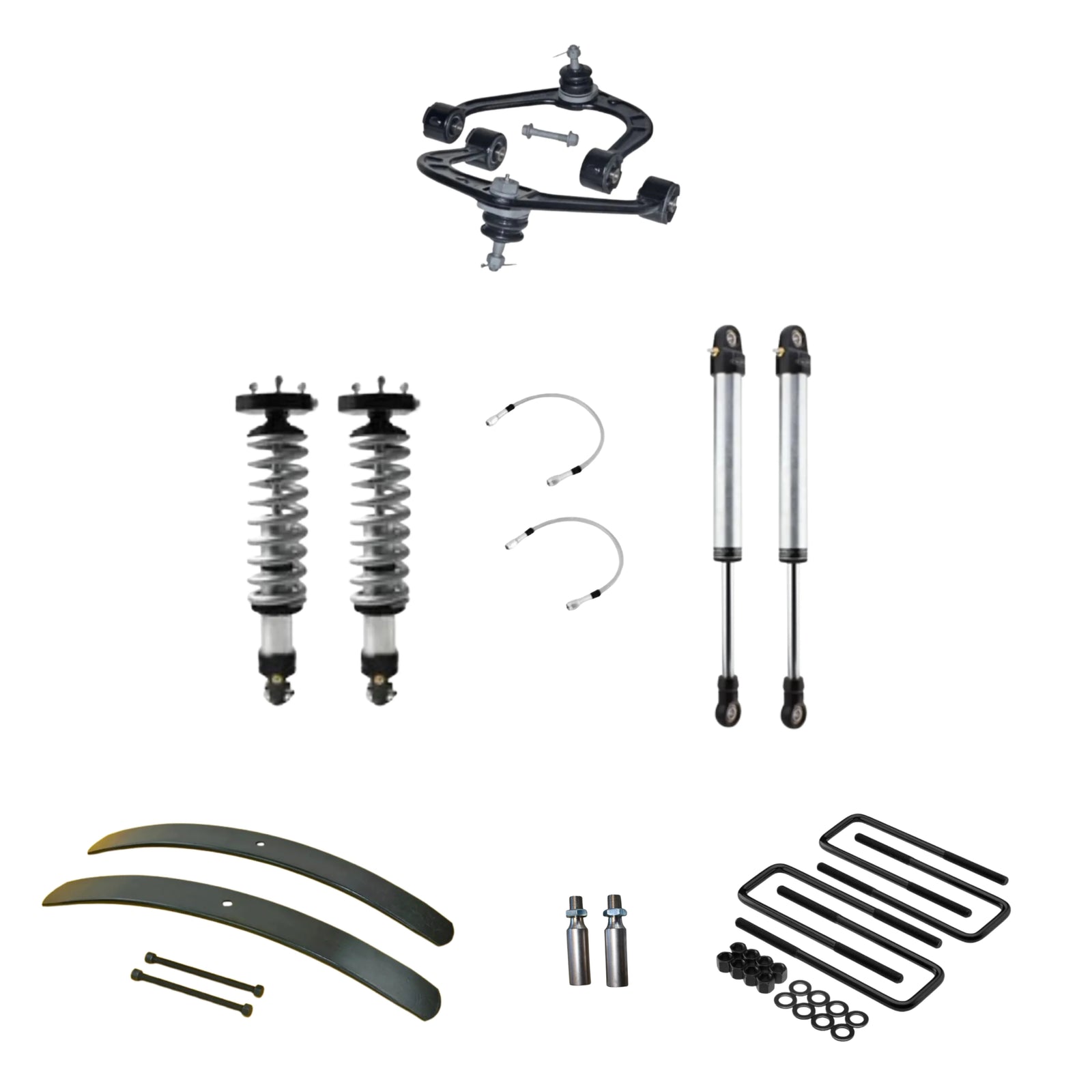 Radflo | SPC | Stage 1 Titan Swap Kit w/AAL | 2005-2021 Nissan Frontier | High Road Suspension