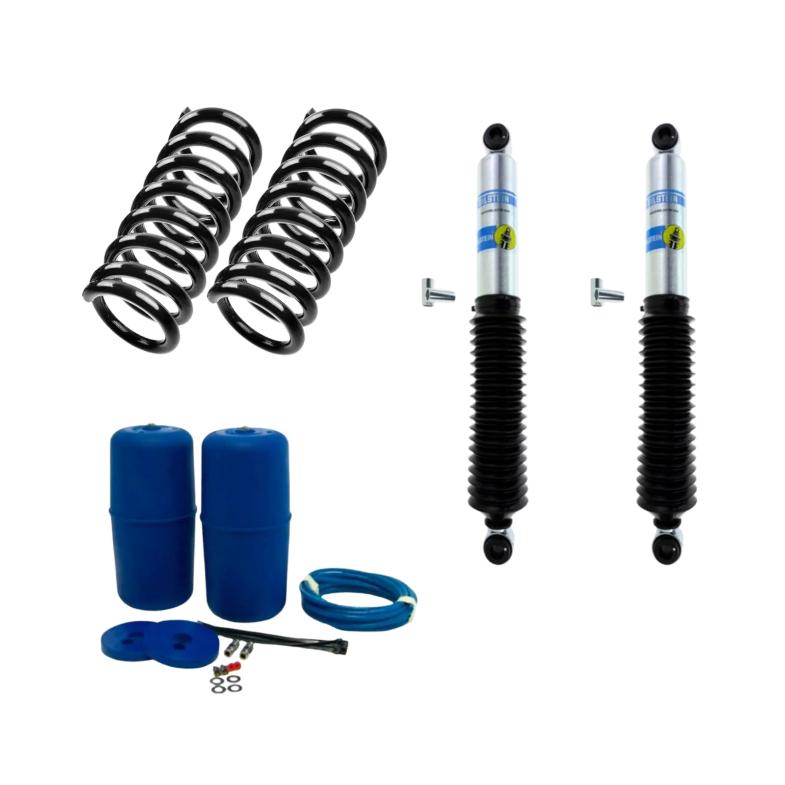 Bilstein Rear Air Shock Delete Kit | W/Aftermarket Air Ride | 2004-2015 Armada or 2004-2010 Infiniti QX56 | High Road Suspension