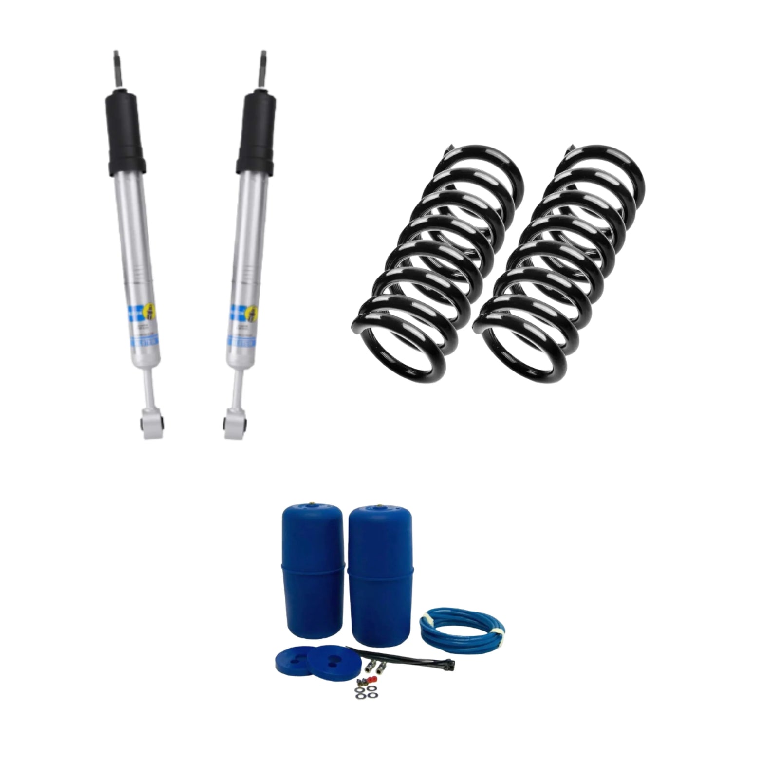 Bilstein Rear Air Shock Delete Kit | W/Aftermarket Air Ride | (2017-2024) Nissan Armada | 2011-2014 Infiniti QX56 | 2014-2024 Infiniti QX80 | High Road Suspension