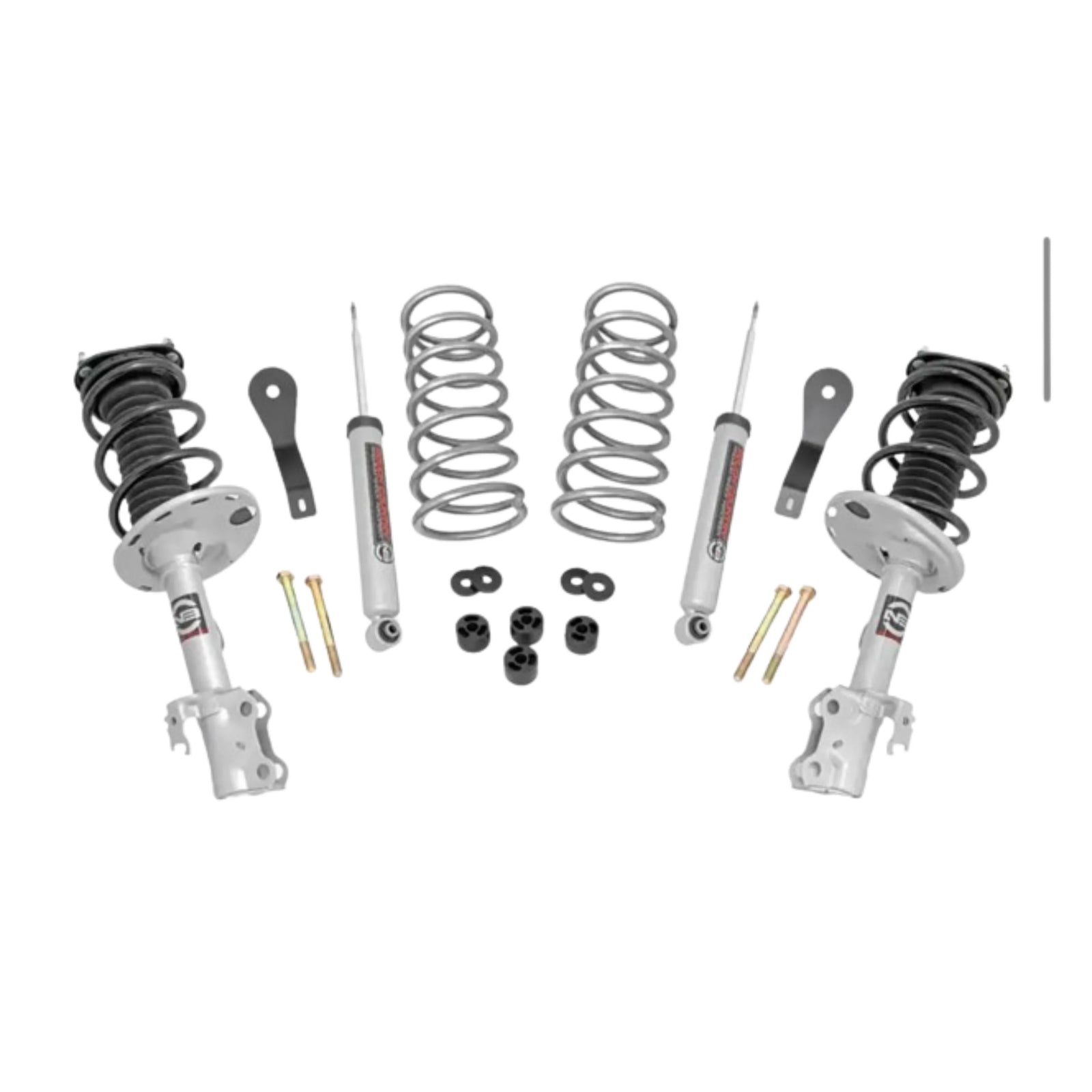 Rough Country | 2.5" Lift Kit | Loaded Struts | High Road Suspension