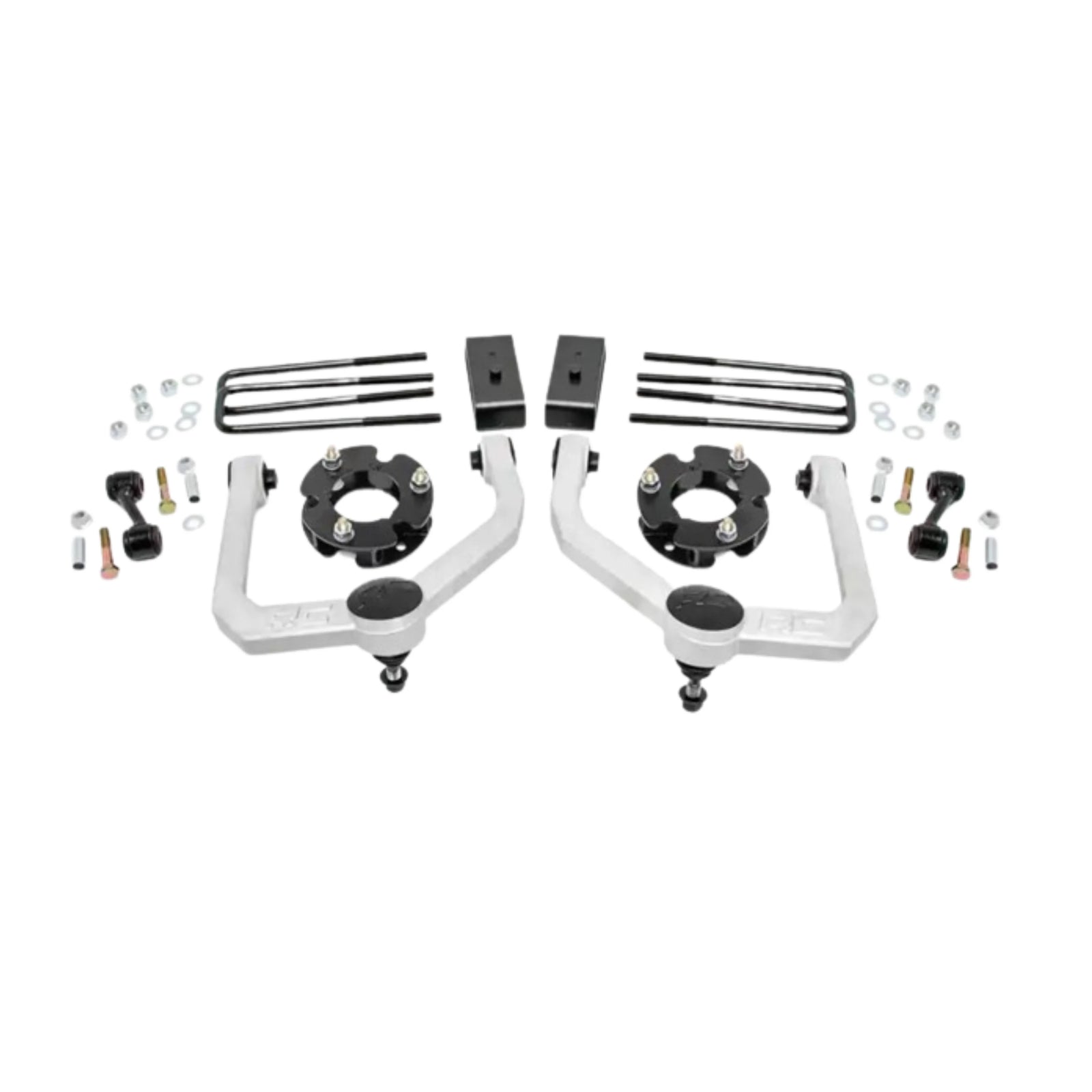 Rough Country | 3"/1" | Strut Spacer Lift Kit Without Rear Shocks| (2004-2024) Nissan Titan | 83400 | High Road Suspension