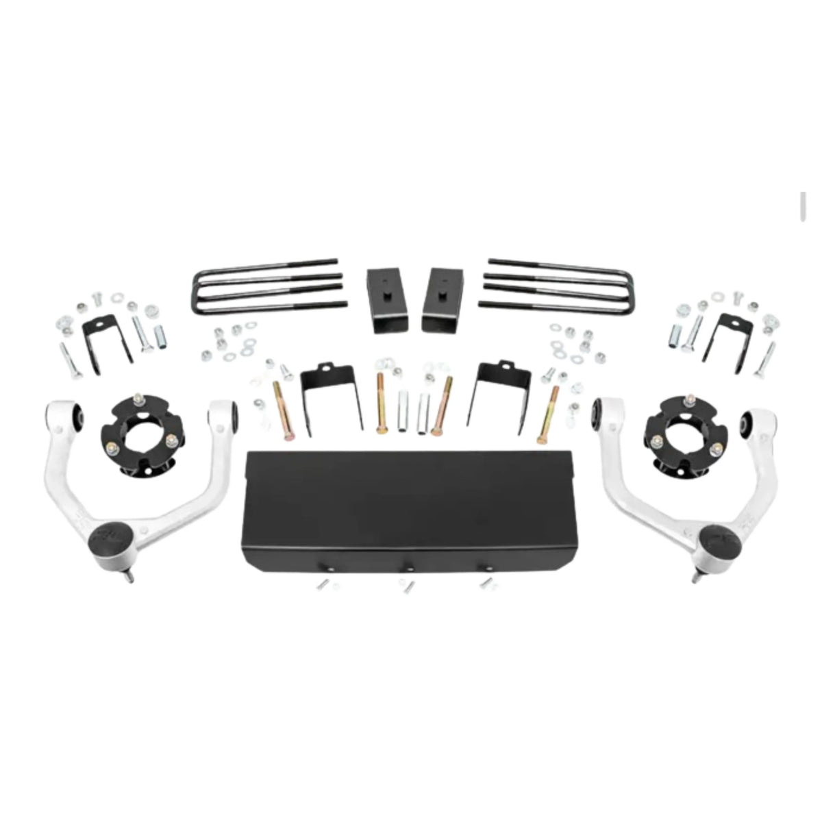 Rough Country | 3"/1" | Strut Spacer Lift Kit | (2016-2024) Nissan Titan XD | 83600 | High Road Suspension