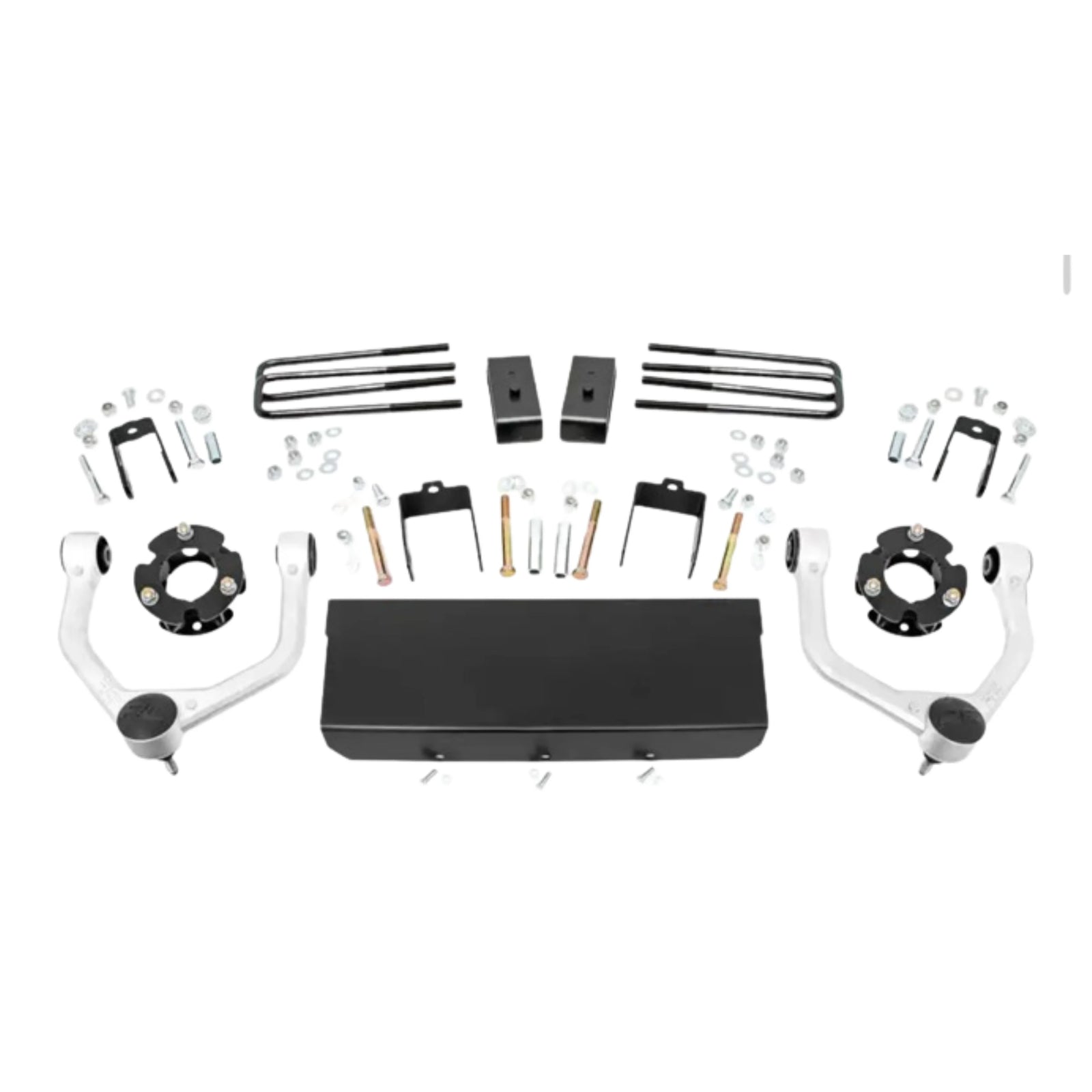 Rough Country | 3"/1" | Strut Spacer Lift Kit | (2016-2024) Nissan Titan XD | 83600 | High Road Suspension