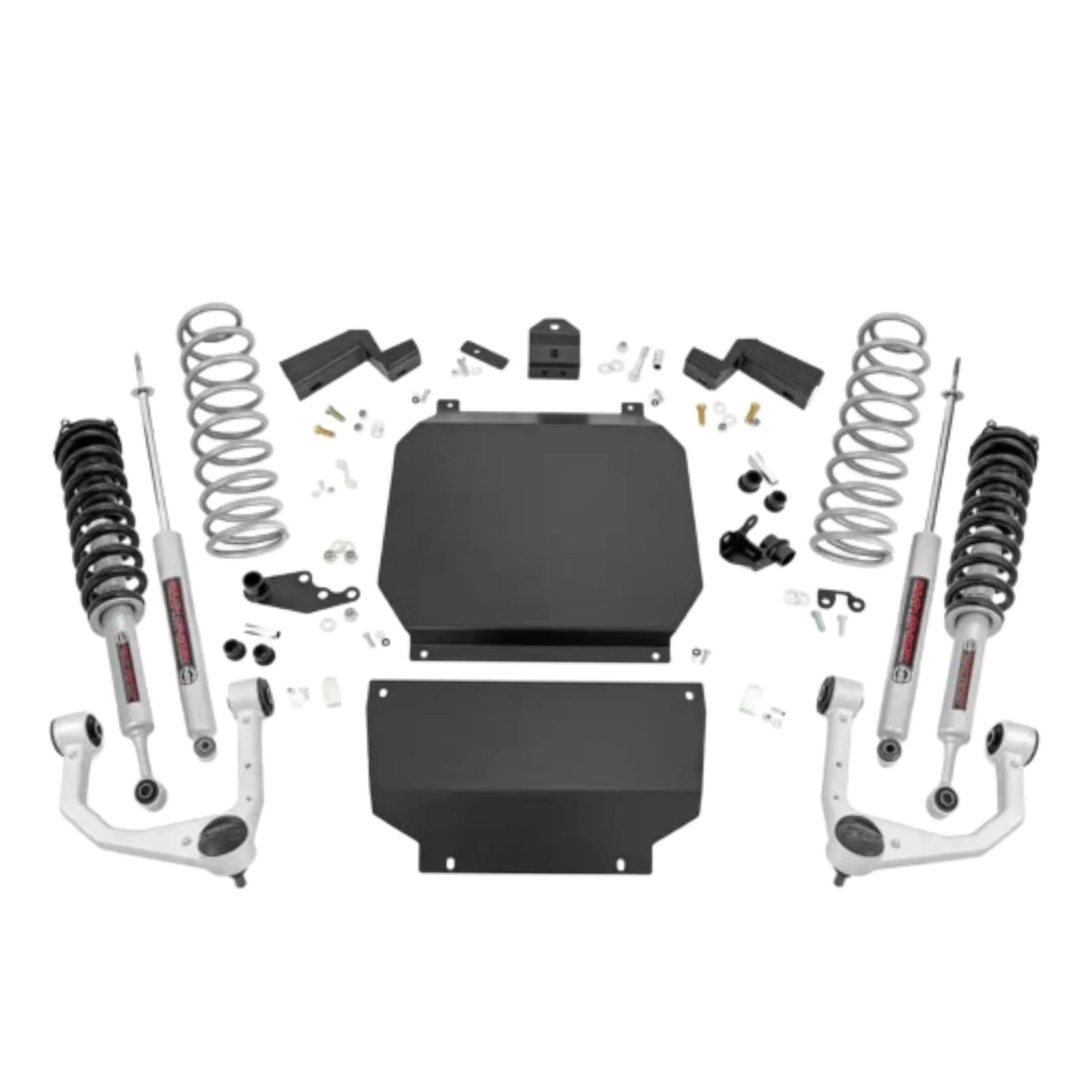 Rough Country | 3.5" Lift Kit | w/Extended Loaded Struts | High Road Suspension