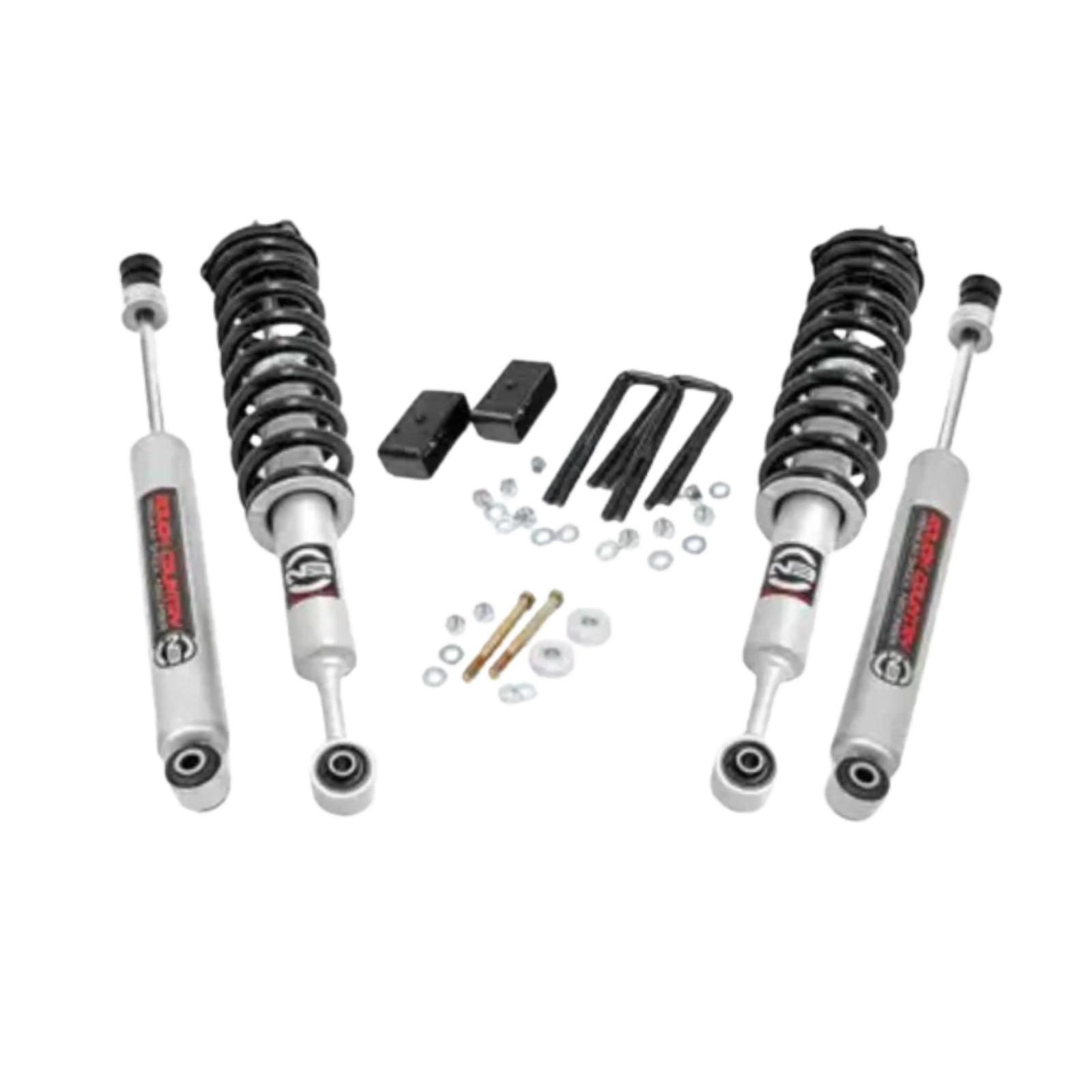 Rough Country | 3" Lift Kit | W/Struts or Coilovers | (2005-2023) Toyota Tacoma | 74531-config | High Road Suspension