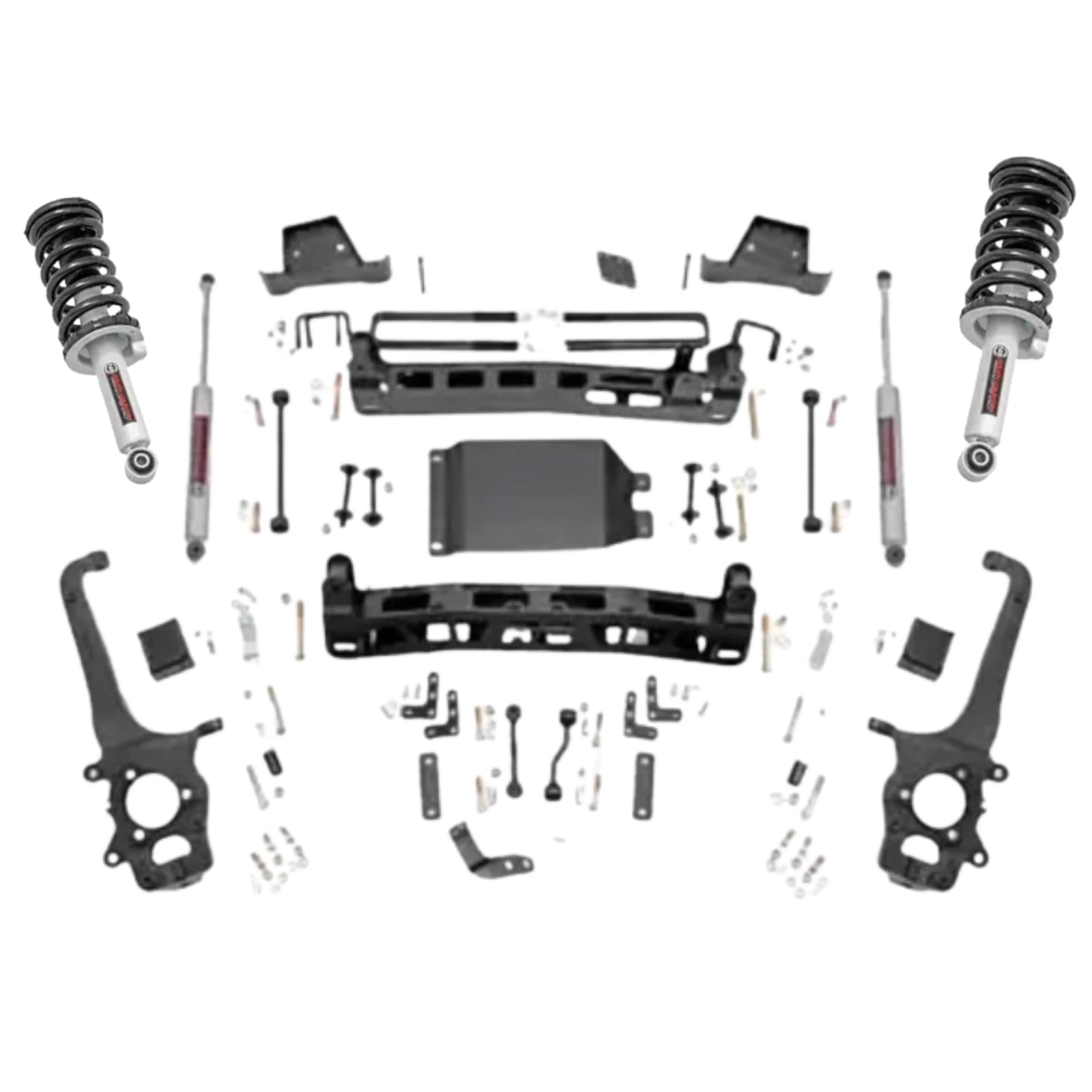 Rough Country 6" Lift Kit With Loaded Extended Struts, 2016-2024 Nissan Titan | High Road Suspension
