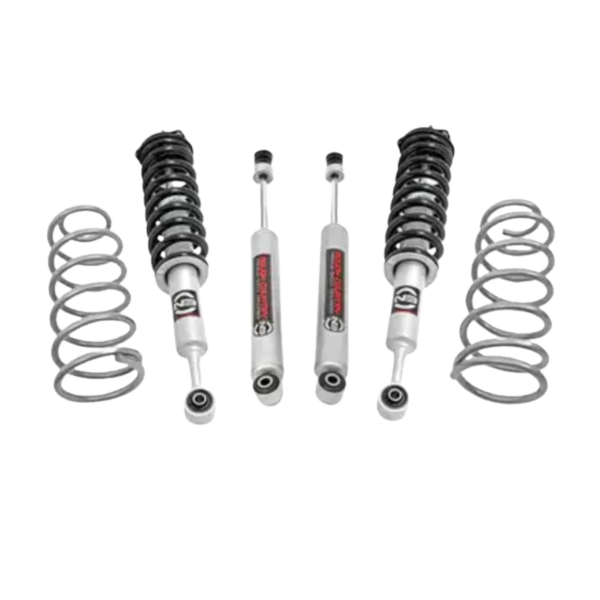 Rough Country Loaded Strut 2" Lift Kit, 2010-2023 Toyota 4Runner or 2010-2023 Lexus GX460 | High Road Suspension