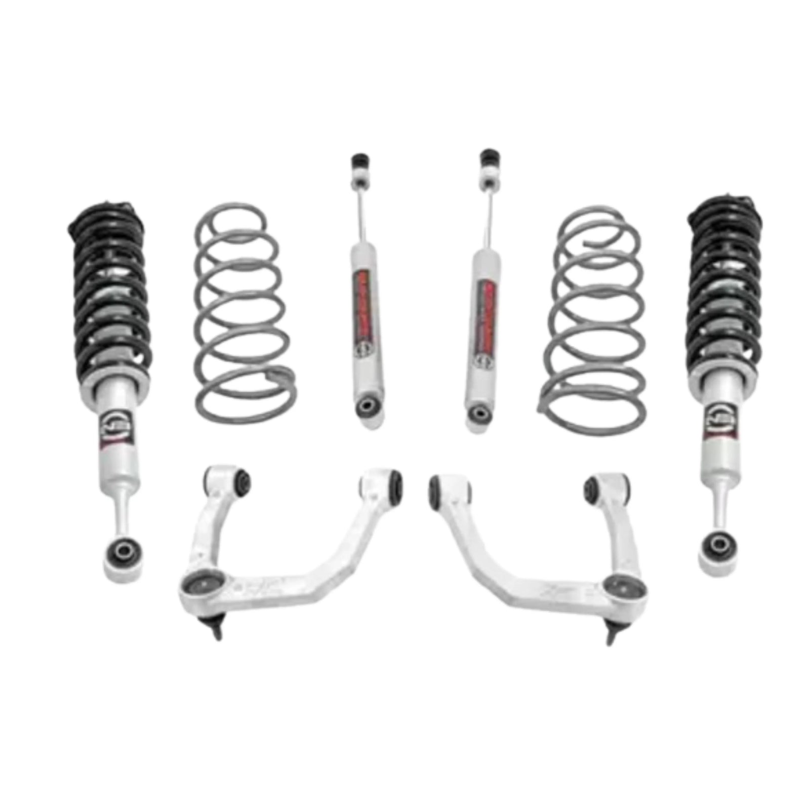Rough Country Loaded Strut 3" Lift Kit With Upper Control Arms, 2010-2023 Toyota 4Runner or 2010-2023 Lexus GX460 | High Road Suspension