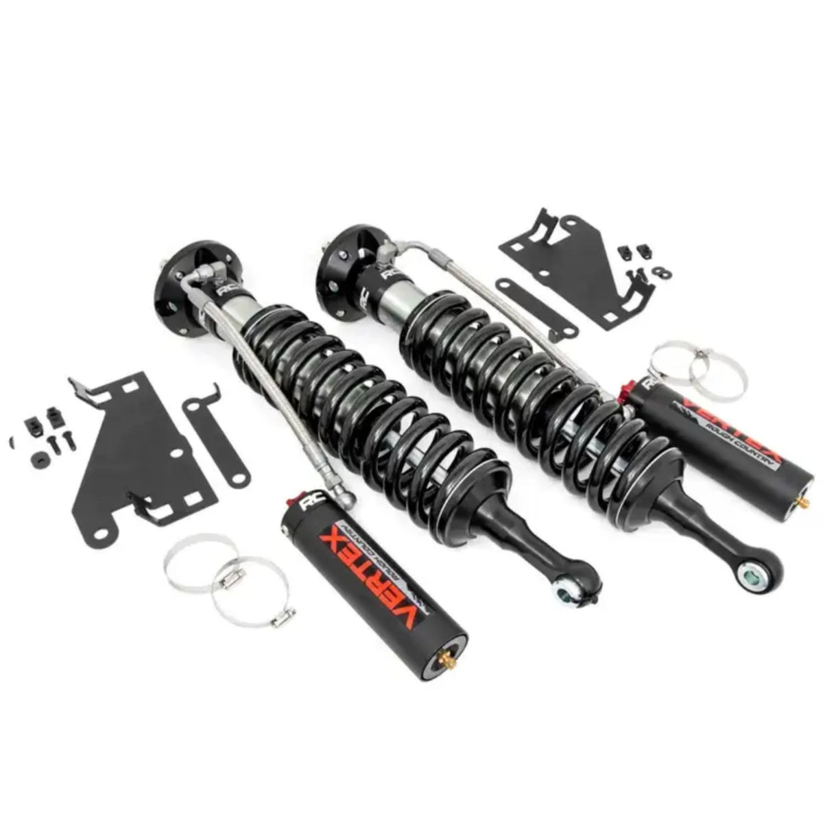 Rough Country | Vertex Height Adjustable Coilovers | 3.5" Lift | High Road Suspension
