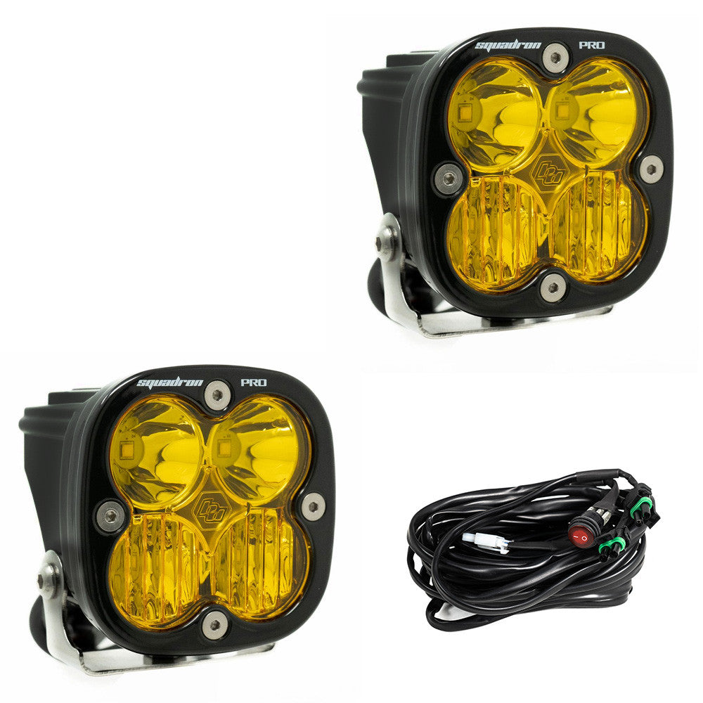 Baja Designs | LED Ditch Light Pod Pair | Pro Black | 4,095 Lumens